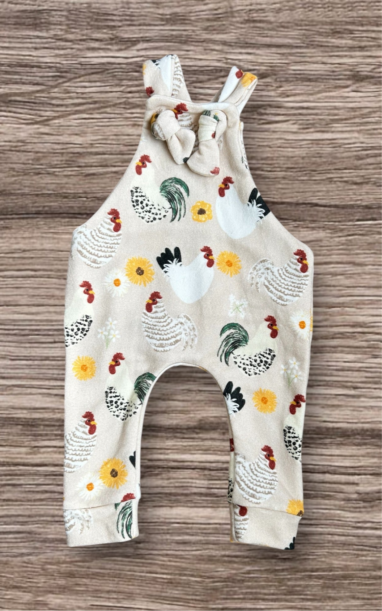 Knotted overalls