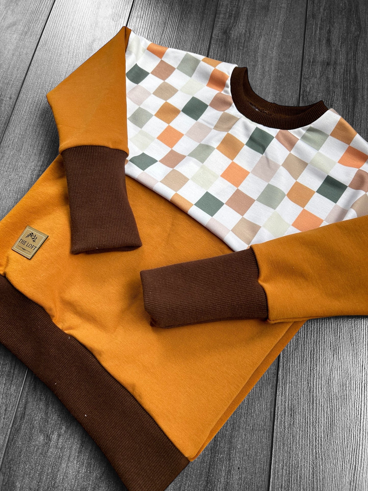 Crewneck Grow With Me Sweater