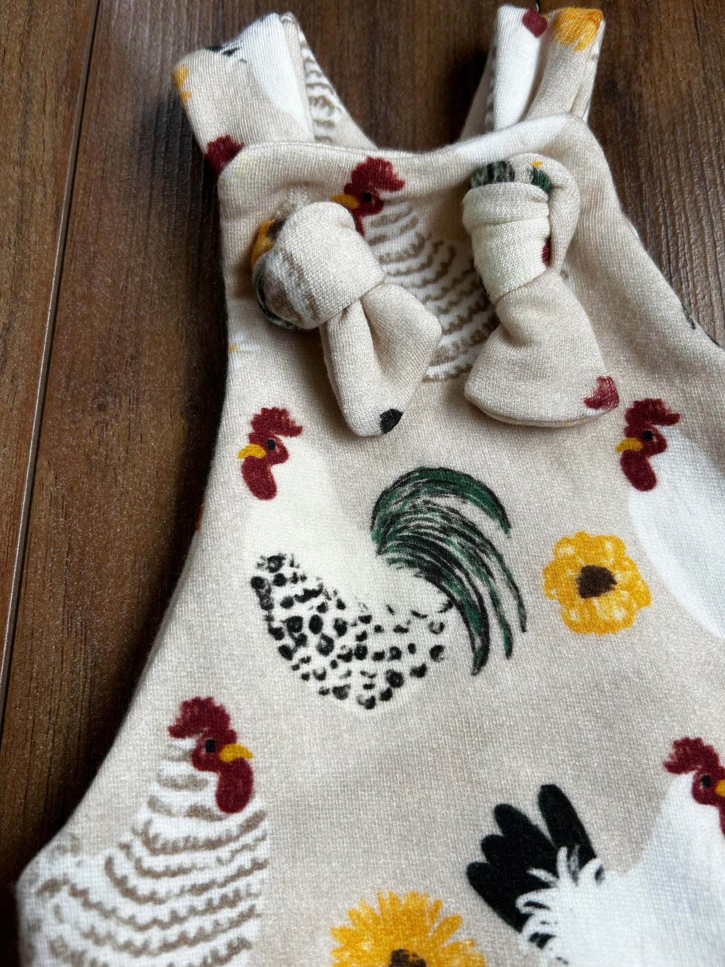Knotted overalls