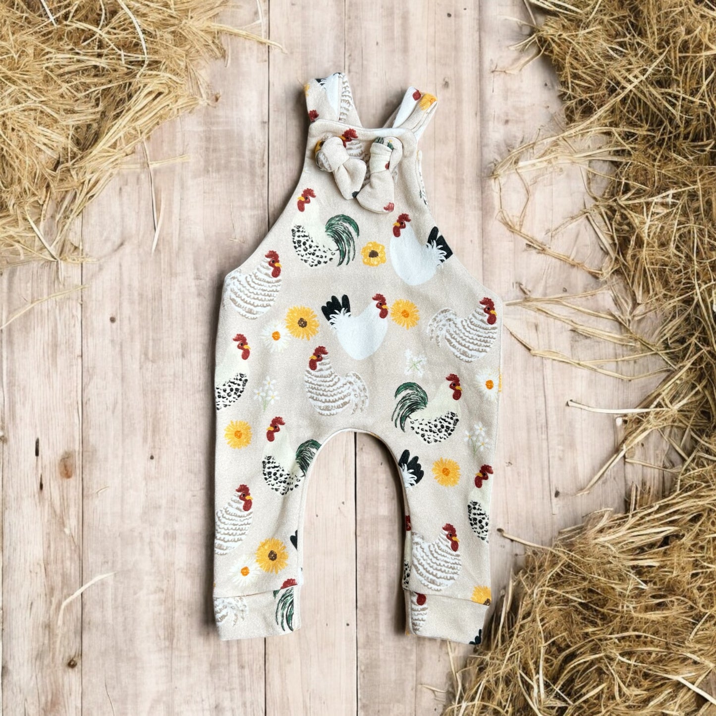 Knotted overalls