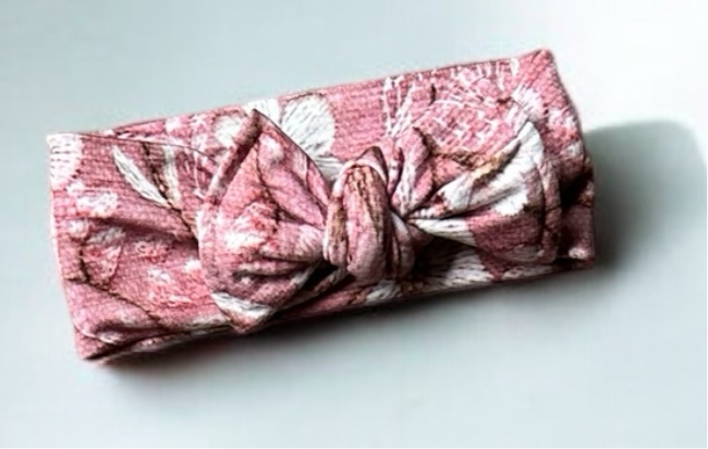 Knotted One Piece with Matching Headband