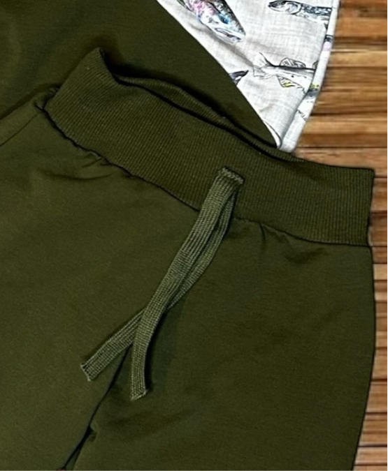 Crewneck sweater with matching pants