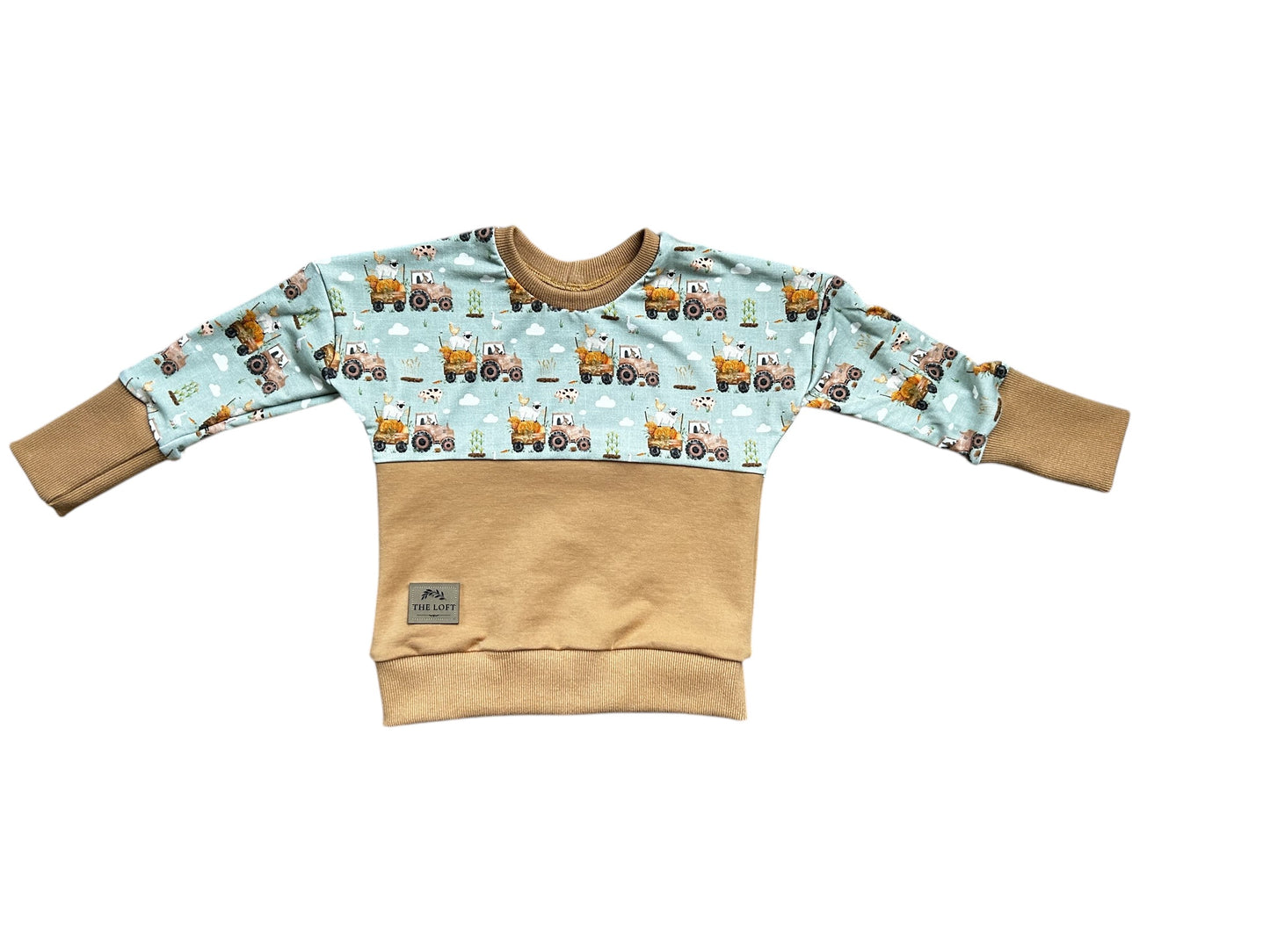 Crewneck Grow With Me Sweater