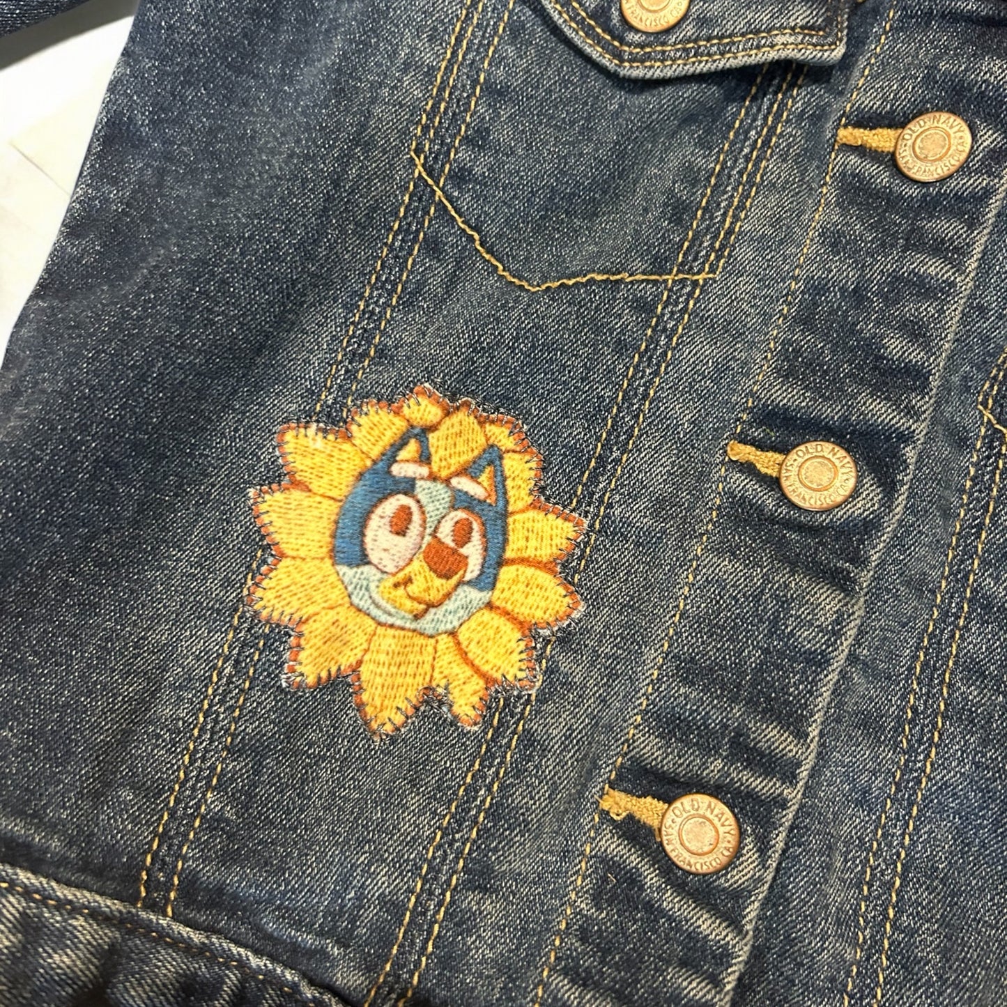 Up-cycled Denim Jacket