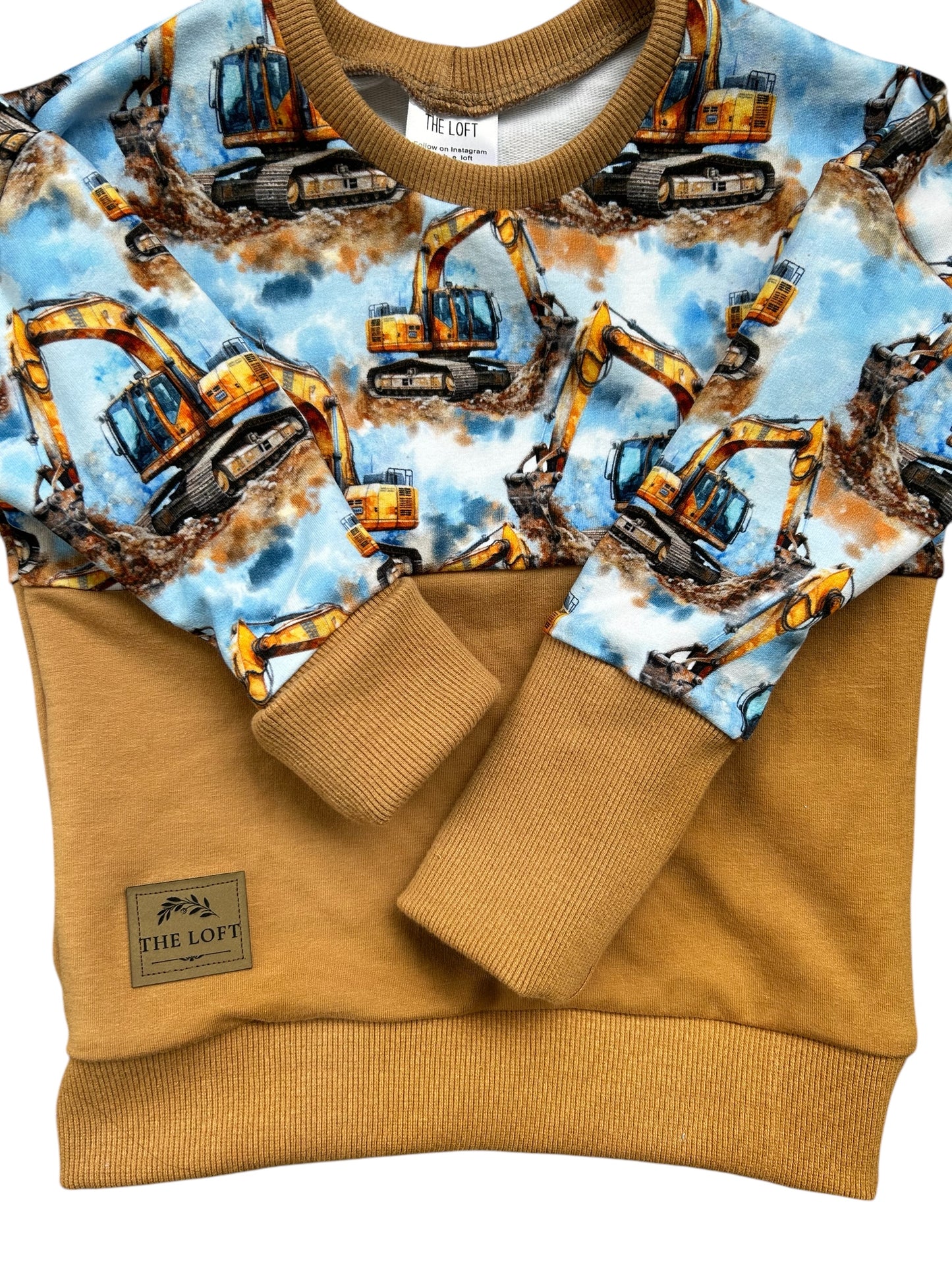 Crewneck Grow With Me Sweater